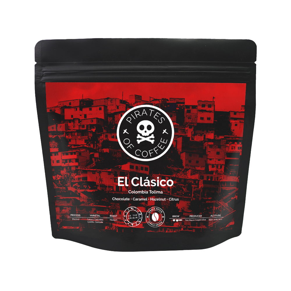 Pirates El Clasico Colombia Washed 250 G