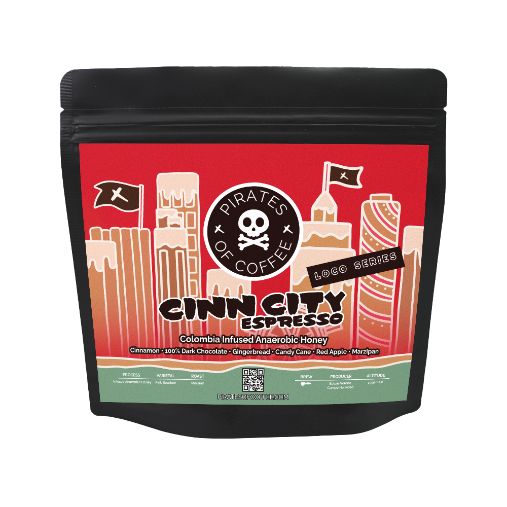 Pirates Cinn City Espresso Colombia Infused 250 G