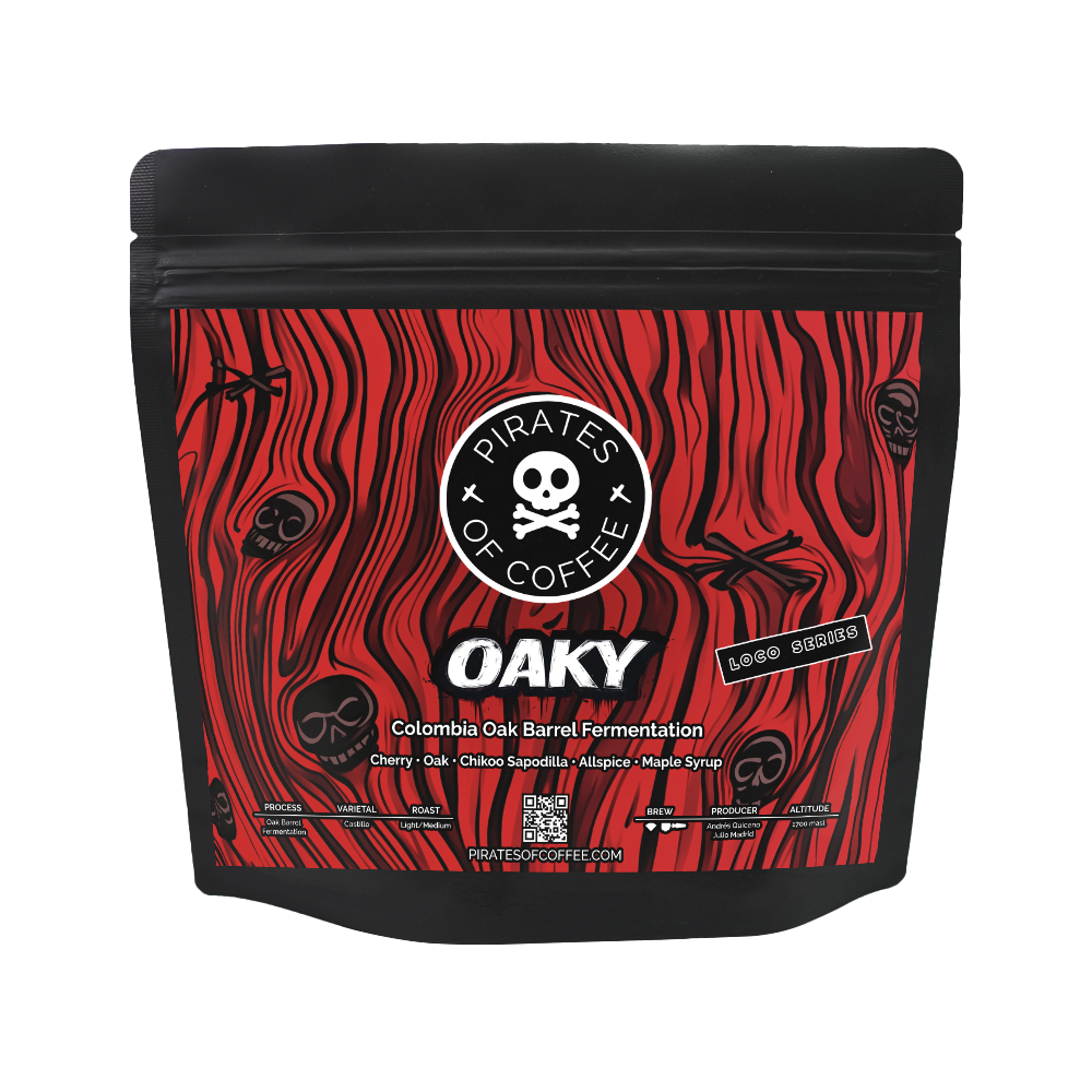 Pirates Oaky Colombia Oaky Barrel Fermentation 250 G