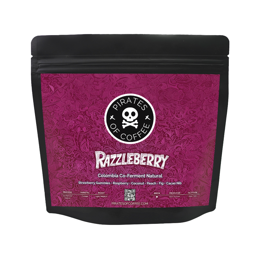 Pirates Razzlberry Filter Colombia Co Ferment 250 G