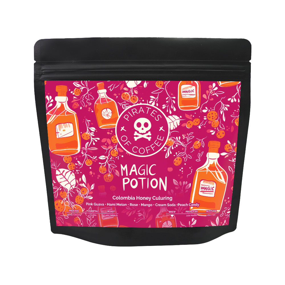 Pirates Magic Potion Filter Colombia Honey 250 G
