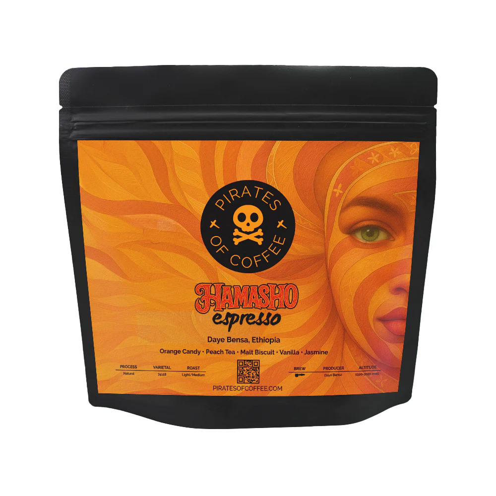 Pirates Hamasho Espresso - Ethiopia Natural (250g)