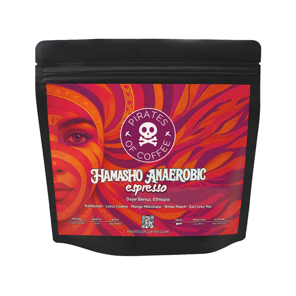 Pirates Hamasho Anaerobic Espresso - Ethiopia (250g)