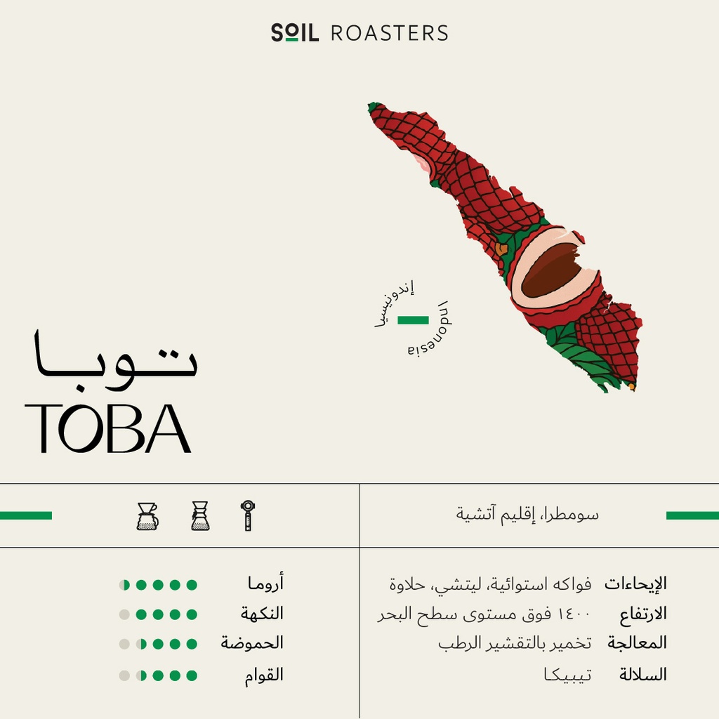 Soil Indonesia Toba 250 G