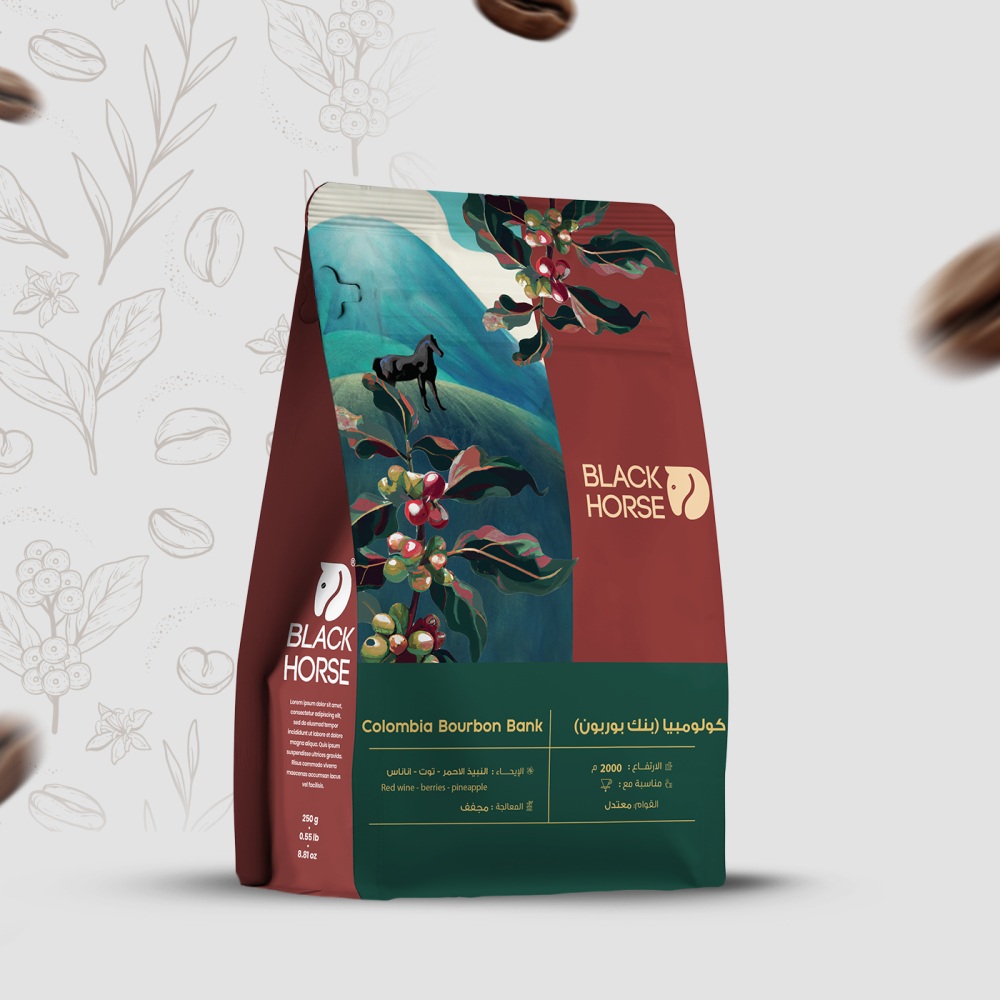 Black Horse Roastery Colombia Bourbon Bank 250G