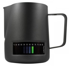 Rhino Latte Pro Milk Jug - Black - 20oz/600ml