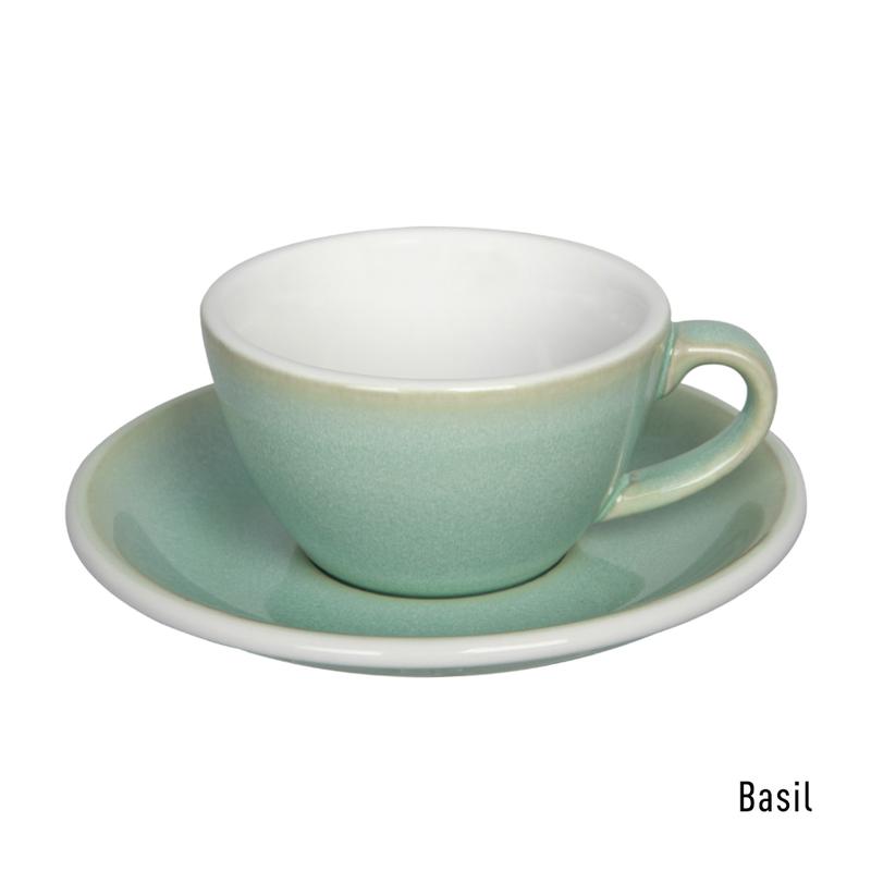 150ml Flat White Cup (Basil)