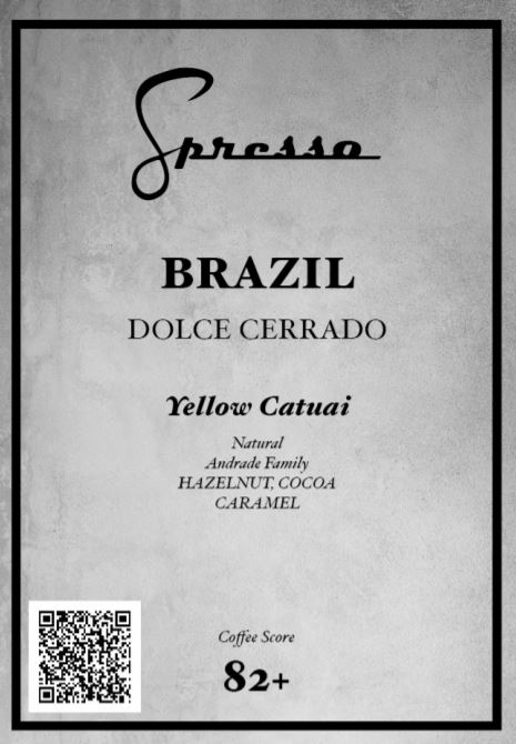 Spresso Brazil Dolce Cerado 1000G