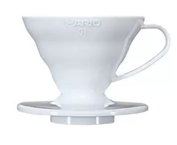 Hario V60 Coffee Dripper 01 - White PP