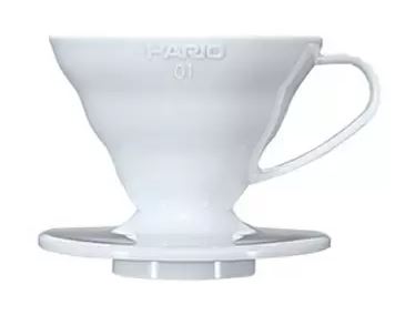 Hario V60 Coffee Dripper 01 - White Ceramic
