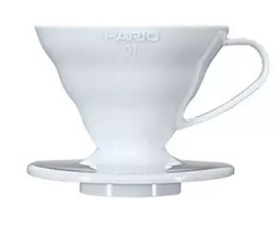 [SX00885] Hario V60 Coffee Dripper 01 - White PP
