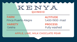 [SX02055] Haute Kenya Swara Filter 250G
