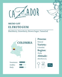 [SX02061] Cazador Colombia El Fruto Gum 250G
