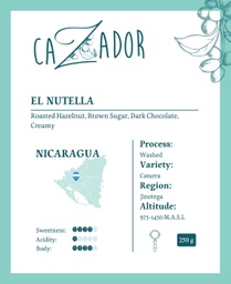 [SX02063] Cazador Nicaragua El Nutella 250G