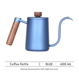 [BH800-BLU] Better Koffee Manual Brewing Artisan Kettle 600ML - Blue