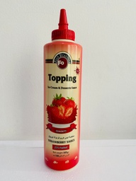 [SX02313] Fo Topping Sauce with Strawberry Fruits 1KG