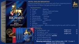 [SX02334] Tea Richard Royal English Breakfast 0,6kg/50g