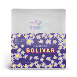 [SX02523] Three Costa Rica Hazienda Bolivar Sl28 Natural 250G