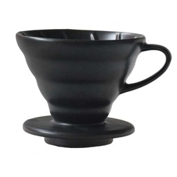 [CV03A] Better Koffee Hexagonal Ceramic Dripper Black 01
