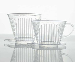 [F21] JDMON V Bottom Plastic Clear Dripper 02