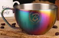 [SX00199] BS CC11	Stainless Steel Coffee Cups 250Ml 			Multicolor