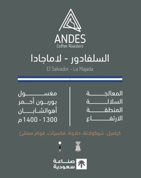 [SX03257] Andes El Salvador La Majada 250G