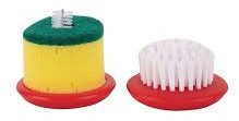 [SX00265] Urnex Scrubz Portafilter and Grouphead Brush 	1 handle + 1 sponge