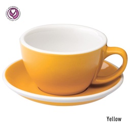 [C088-11BYE	Egg] 300ml Café Latte Cup (Yellow)