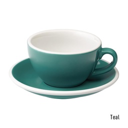 [C088-31BTE	Egg] 200ml Cappuccino Cup (Teal)