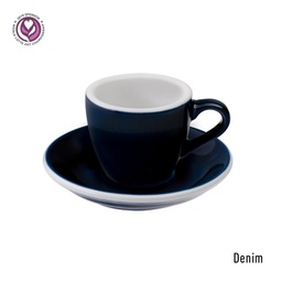[C088-43BDE	Egg] 80ml Espresso Cup (Denim)