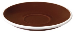 [C088-24BBR	Egg] 14.5cm Shared Saucer (Brown)